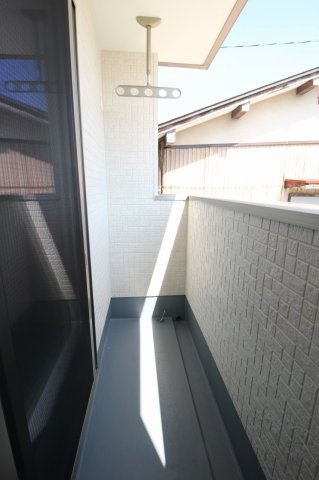 一宮中町　【特別価格】　新築戸建　⑨　　のバルコニー|2Ｆ　南東の部屋　6.7帖