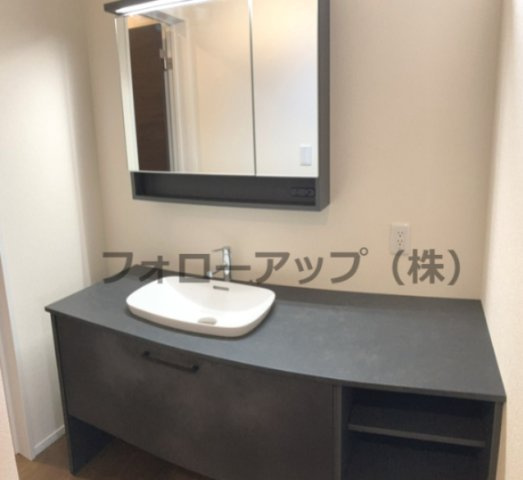 リーブルガーデン筑後市長浜第四の独立洗面台|独立洗面台で身支度をすべて済ませてしまいましょう