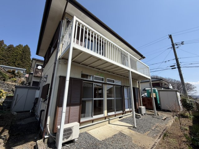 白河市大搦目山戸建の外観