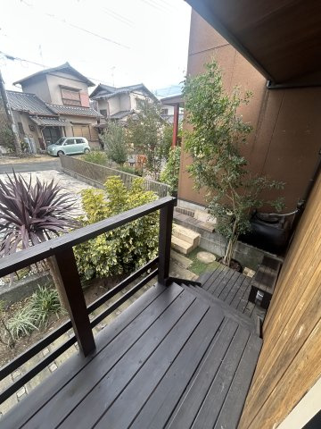 石部中古住宅の庭
