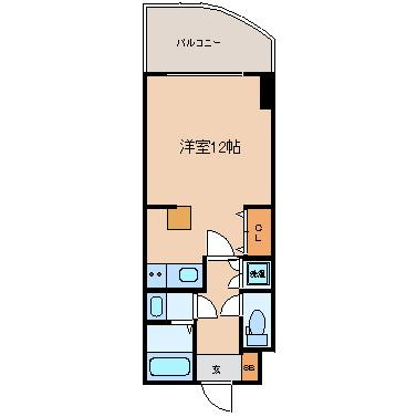 【間取り】 | カスタリア新梅田
