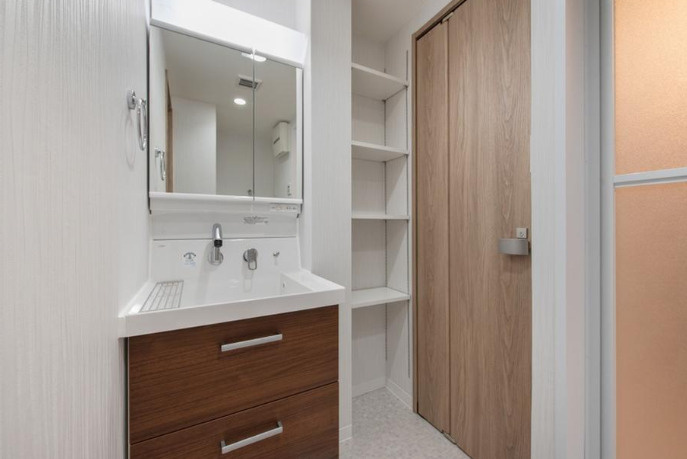 ローズハイツ夙川の独立洗面台