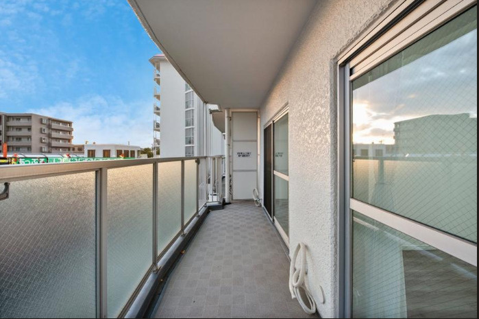 ローズハイツ夙川のバルコニー