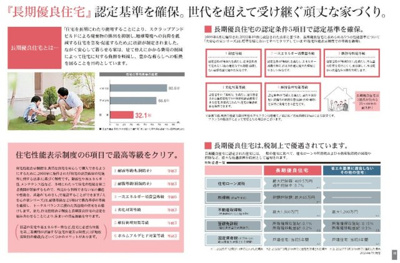 【構造・工法・仕様】 | 【新築分譲住宅】山形市泉町 | 長期優良住宅