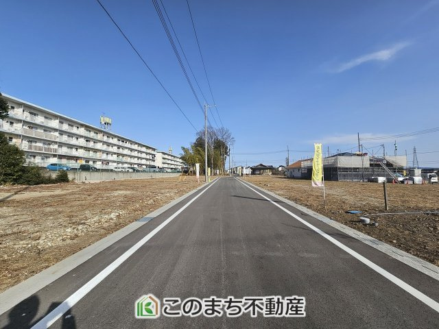 GRAFARE那須塩原市豊浦南町　1号地の前面道路含む現地写真|前面道路含む現地写真