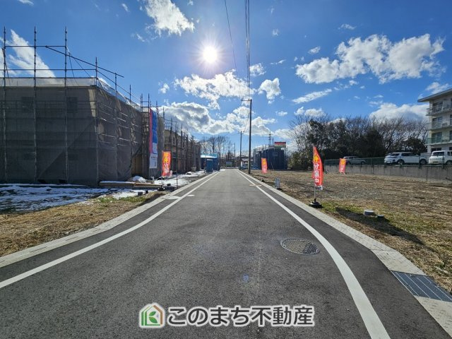 GRAFARE那須塩原市豊浦南町　1号地の前面道路含む現地写真|前面道路含む現地写真