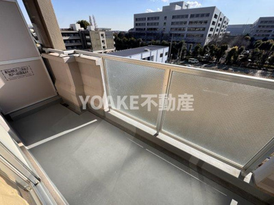 【バルコニー】 | コーポレート中央林間2号棟 | 画像は別部屋のものです。相違がある場合、現況優先。