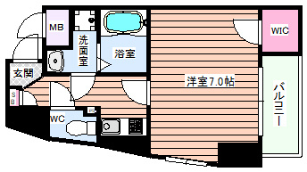 【間取り】 | プレサンス中之島公園パークレジデンス