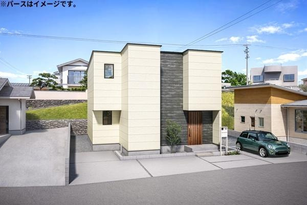 永興　新築の外観|※画像はイメージです。実際の仕様や色とは異なる場合があります。
現況と異なる場合は現況を優先させていただきます。