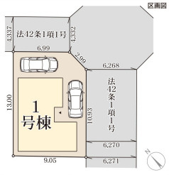 リーブルガーデン加古川市東神吉町神吉11期の区画図