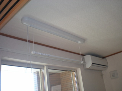 【設備】 | ジュエル Ａ | 室内物干し