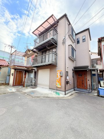 大庭町一丁目76-16の前面道路含む現地写真