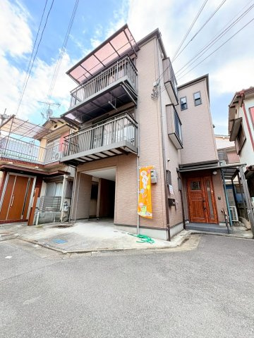 大庭町一丁目76-16の前面道路含む現地写真