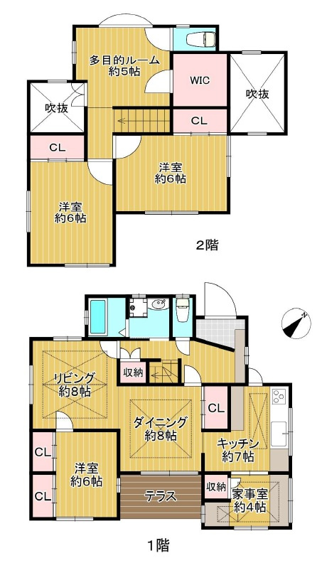 【間取り】の画像
