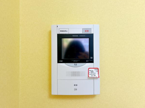 クレストテラス佐鳴台　中央区佐鳴台5丁目の防犯設備