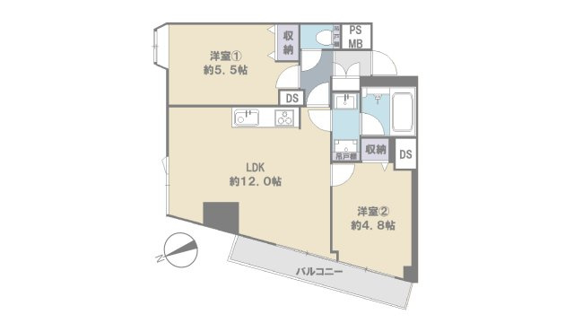 豊栄荻窪ステーションプラザの間取り