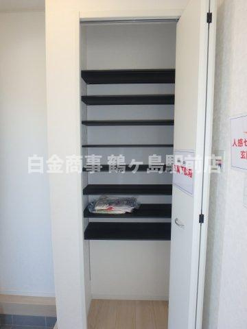 鶴ヶ島市藤金新築戸建の収納