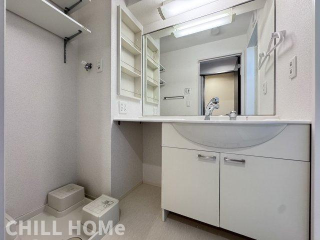 セピアコートの洗面所