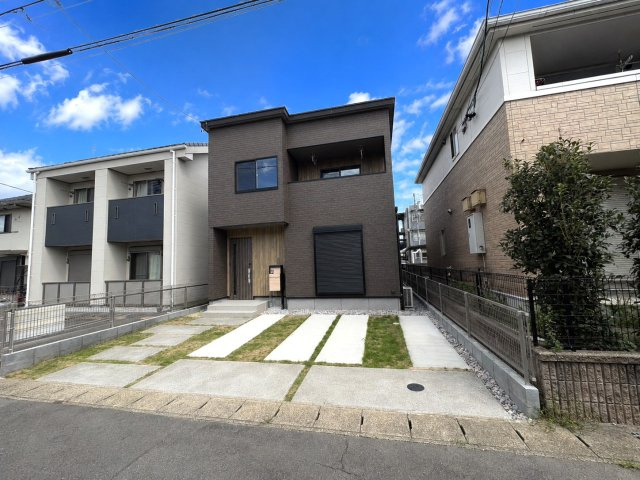 新築戸建　各務原市那加日吉町　全1区画分譲の前面道路含む現地写真|「現地（2026年7月2日）撮影」　
■外観写真　
■ヤマダ不動産　株式会社リライフ　