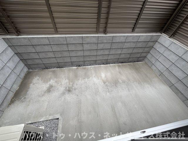 ボヌールメゾンCのバルコニー