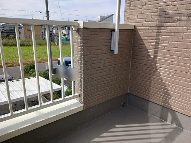 カーサアウローラⅡのバルコニー