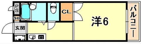 ヴィラ六甲の間取り