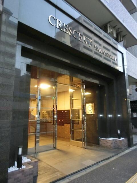 クレッセント中目黒のエントランス
