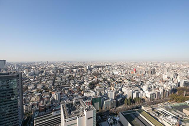 パークコート渋谷ザタワーの展望