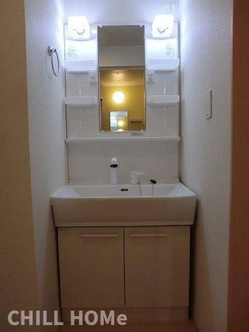 メゾン・ドルチェⅡの洗面所|当社、チルホームのHPもご覧ください(^^)/物件情報多数♪