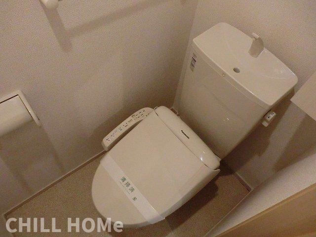 メゾン・ドルチェⅡのトイレ|当社、チルホームのHPもご覧ください(^^)/物件情報多数♪