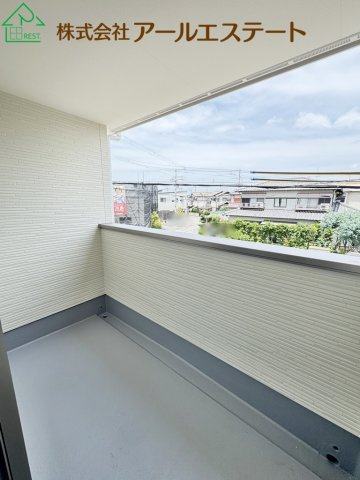 加古川市野口町北野13期　　新築戸建のバルコニー