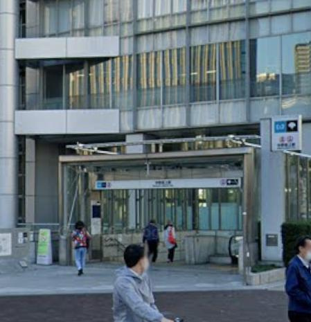 中野区中央１丁目の事務所の周辺