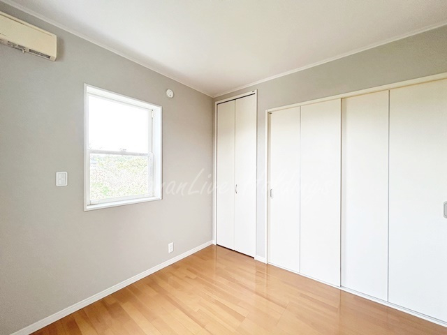 横浜市泉区下飯田町のアパートの寝室