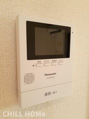 ヴィラ　プラシードＡのセキュリティ|当社、チルホームのHPもご覧ください(^^)/物件情報多数♪