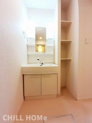 ヴィラ　プラシードＡの洗面所|当社、チルホームのHPもご覧ください(^^)/物件情報多数♪