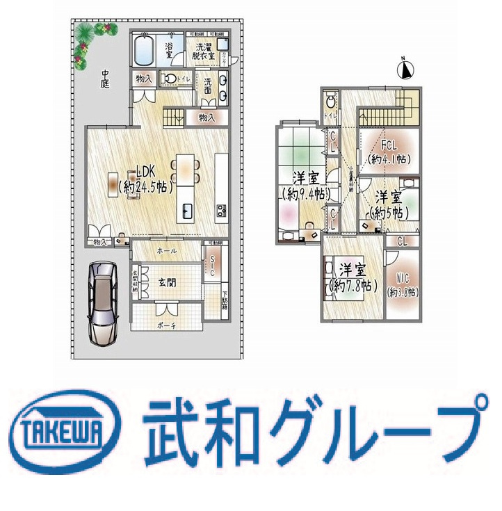旭区大宮１丁目　中古戸建⑤の画像