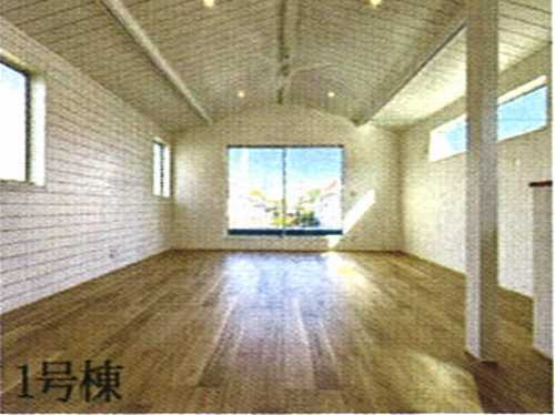 藤沢市辻堂東海岸１丁目　新築戸建全3棟　１号棟の居間・リビング