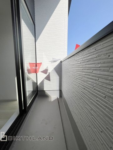 新築戸建・新築建売　福島市大森2期　大森小学校・信夫中学校のバルコニー|気持ちの良い日差しが入るバルコニー！
