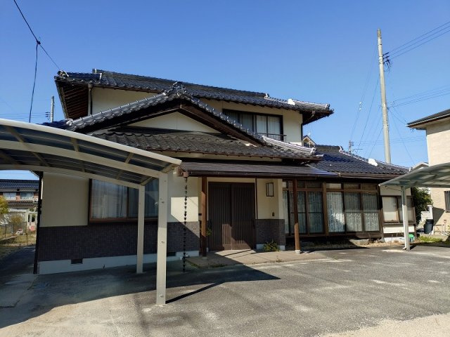 観音寺新町中古戸建の外観|趣のある和風住宅になります。