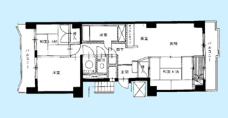 【間取り】 | 目黒グレースマンション