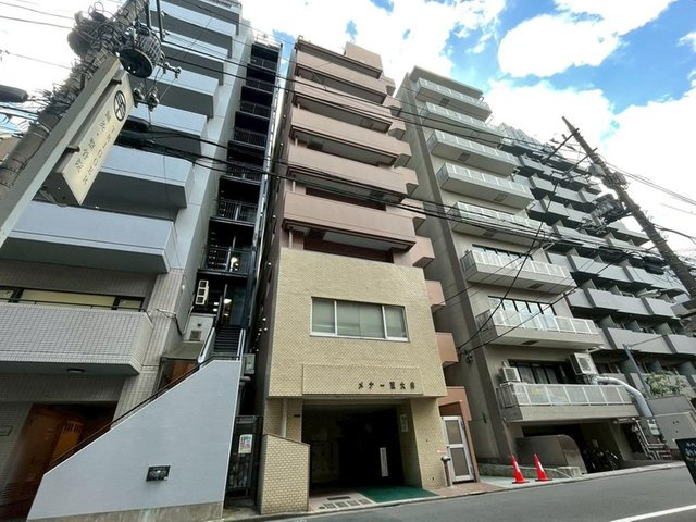 メナー東大井の外観|新耐震基準適合マンション、メナー東大井は即日現地案内可能となっておりますので、お気軽にお問い合わせください！