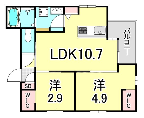ブリアン西宮の間取り