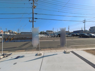 【前面道路含む現地写真】 | 名古屋市緑区浦里5丁目209-1【仲介手数料無料】新築一戸建て　1号棟