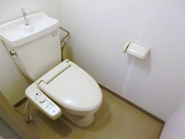 リヴィエールレジョンのトイレ|洋式トイレです。