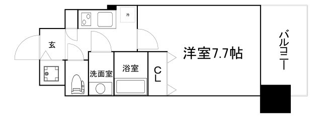 【間取り】 | S-RESIDENCE緑橋駅前