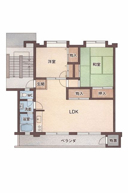 平尾住宅６６号棟