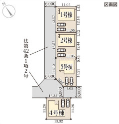 リーブルガーデン愛荘町石橋3期の区画図