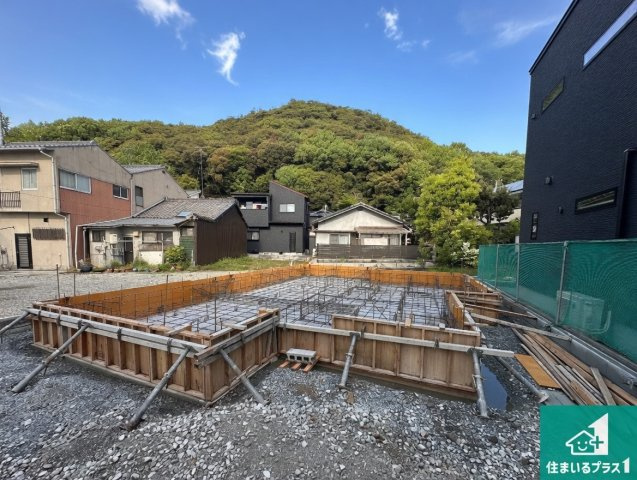 相生市那波本町　新築一戸建ての外観|周辺は落ち着いた街並みの住宅地！子育てがしやすい住環境です！まだ未完成ですが、現地でしかわからない事もございます。是非一度ご覧ください。
