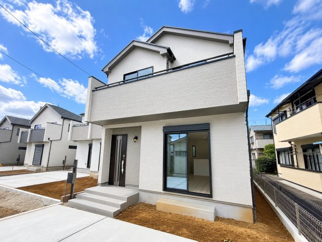 吉川市　中曽根1丁目　新築戸建　全9棟の外観|外観です