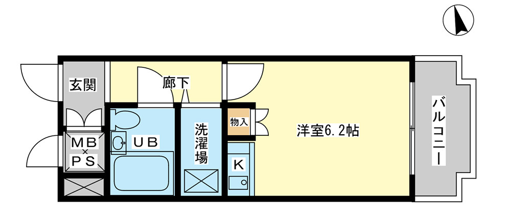 藤和シティコア姫路駅前の間取り